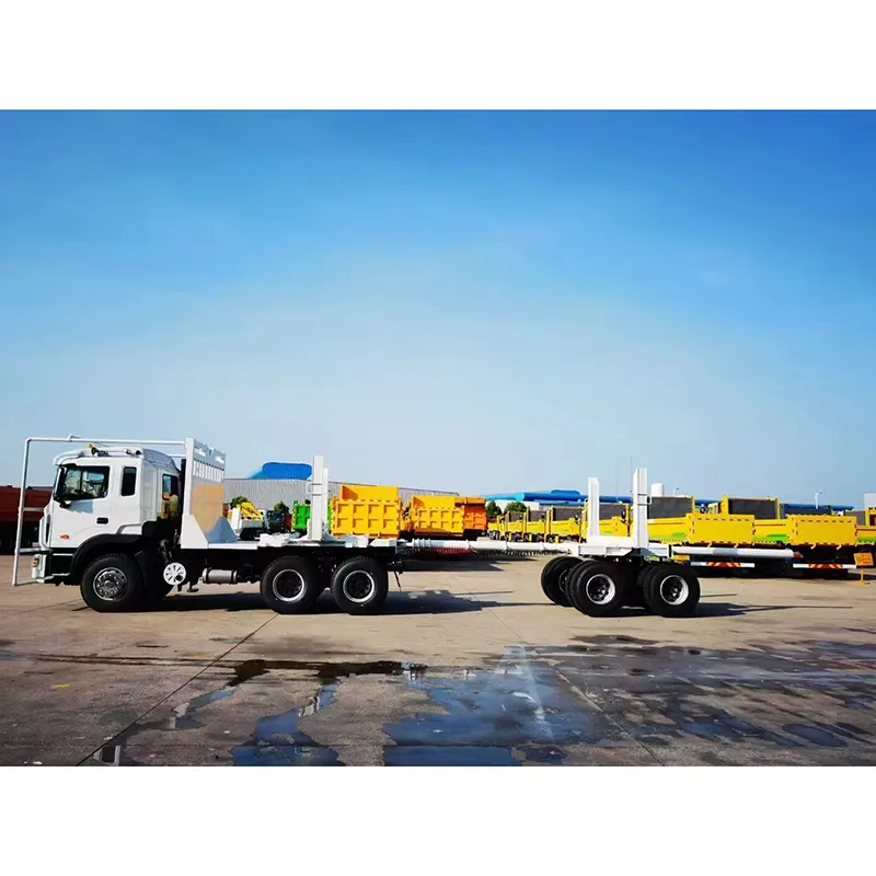 ATV Timber Trailer com Crane