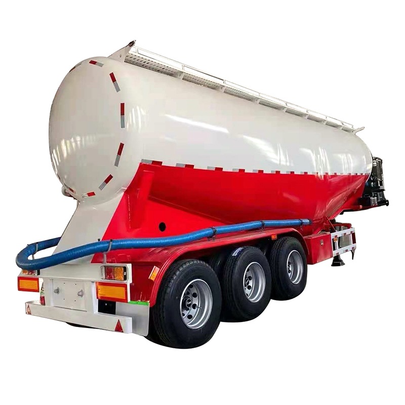 Trailer semi -tanque de cimento em massa