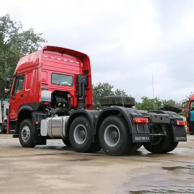 Sinotruk Howo 10 Rodas 6*4 Caminhão Trator com Euro 2 Euro 4 371hp 380hp 420hp