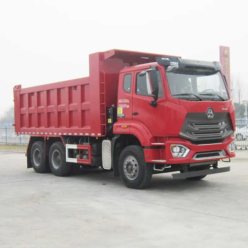 Caminhão Basculante Sinotruk Howo 6×4 euro II 371hp 20cbm Caixa Basculante